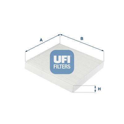 Фильтр, воздух во внутренном пространстве UFI 53.246.00