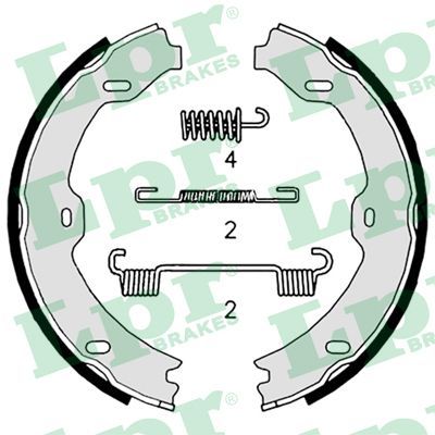 Bremžu loku kompl., Stāvbremze LPR 09020K