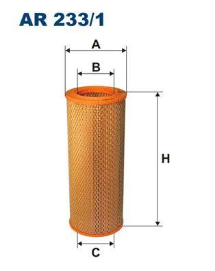 Gaisa filtrs FILTRON AR 233/1