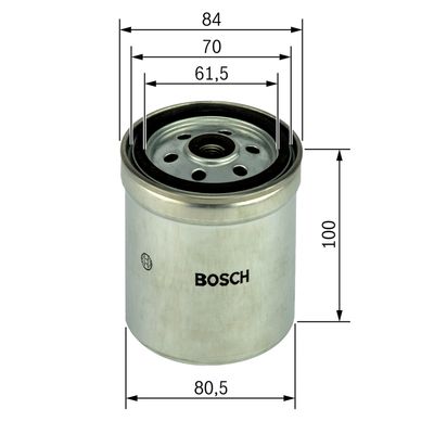 Топливный фильтр BOSCH 1457434331