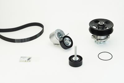 Ūdenssūknis + ķīļrievu siksnas komplekts CONTINENTAL CTAM 6PK1670WP1