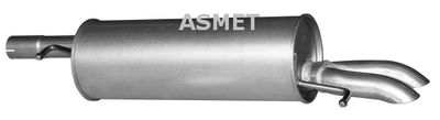 Глушитель выхлопных газов конечный ASMET 04.076