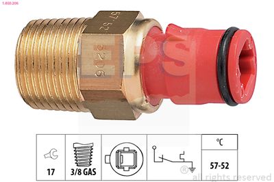 Термовыключатель, вентилятор радиатора EPS 1.850.206