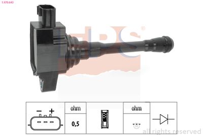 Катушка зажигания EPS 1.970.643