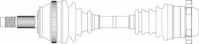 Приводной вал GENERAL RICAMBI FI3122