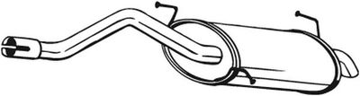 Глушитель выхлопных газов конечный BOSAL 154-191