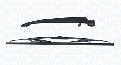 Stikla tīrītāju sviru kompl., Stiklu tīrīšanas sistēma MAGNETI MARELLI 000723180225