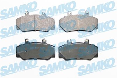 Комплект тормозных колодок, дисковый тормоз SAMKO 5SP318