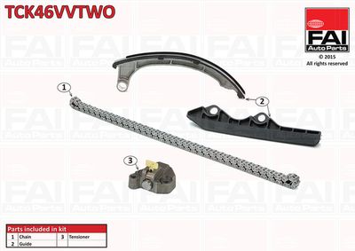 Комплект цели привода распредвала FAI AutoParts TCK46VVTWO