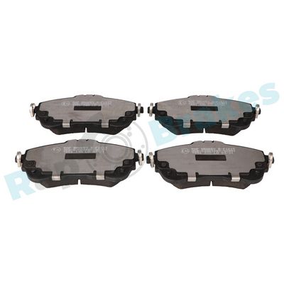 Bremžu uzliku kompl., Disku bremzes RAP BRAKES R-P1615