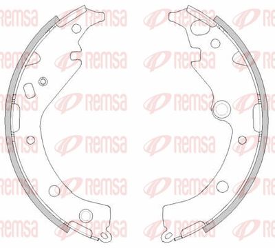 Bremžu loki REMSA 4293.00