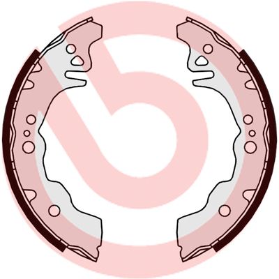 Bremžu loku komplekts BREMBO S 16 515