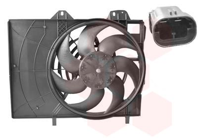 Ventilators, Motora dzesēšanas sistēma VAN WEZEL 4029748