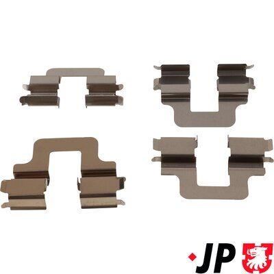Комплектующие, колодки дискового тормоза JP GROUP 1564004110