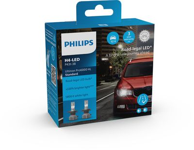 Kvēlspuldze, Tālās gaismas lukturis PHILIPS 11342U60SX2