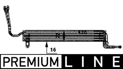 Масляный радиатор, рулевое управление MAHLE CLC 55 000P