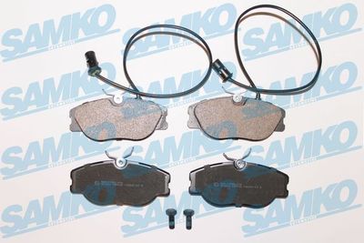 Bremžu uzliku kompl., Disku bremzes SAMKO 5SP032