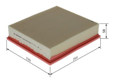 Gaisa filtrs BOSCH F 026 400 623