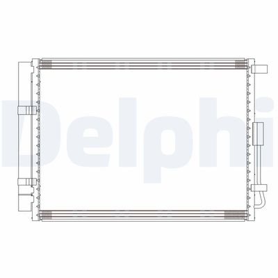 Конденсатор, кондиционер DELPHI CF20304