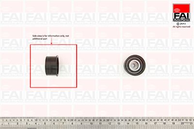 Паразитный / Ведущий ролик, зубчатый ремень FAI AutoParts T9503