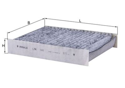 Фильтр, воздух во внутренном пространстве MAHLE LAK 141