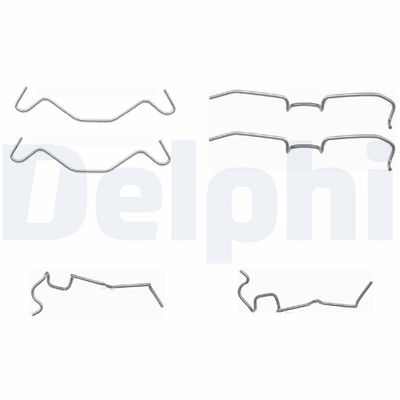 Piederumu komplekts, Disku bremžu uzlikas DELPHI LX0402