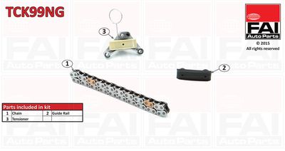 Комплект цели привода распредвала FAI AUTOPARTS TCK99NG