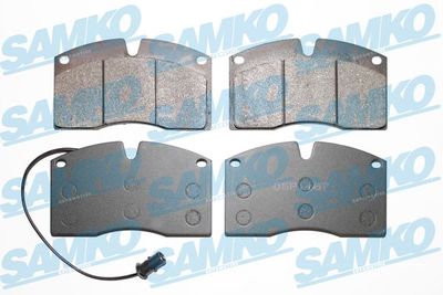 Bremžu uzliku kompl., Disku bremzes SAMKO 5SP1167