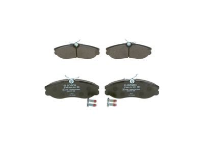 Bremžu uzliku kompl., Disku bremzes BOSCH 0 986 424 204