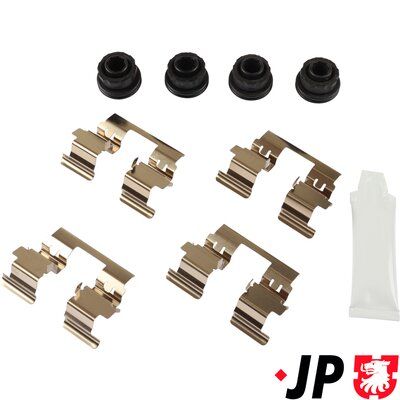 Комплектующие, колодки дискового тормоза JP GROUP 1264004310