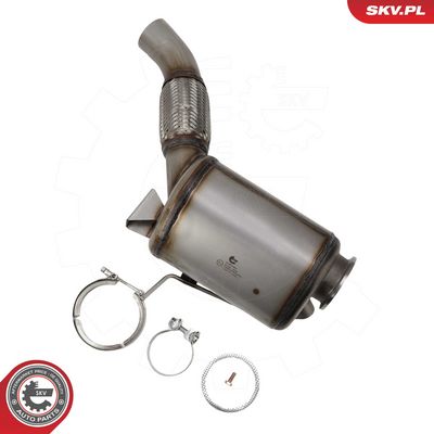Nosēdumu-/Daļiņu filtrs, Izplūdes gāzu sistēma ESEN SKV 62SKV583