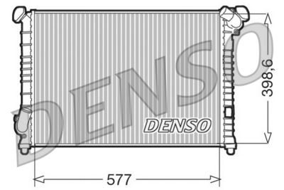 Radiators, Motora dzesēšanas sistēma DENSO DRM05102