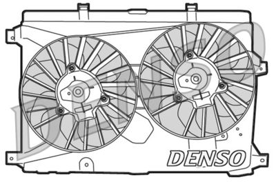 Ventilators, Motora dzesēšanas sistēma DENSO DER01015