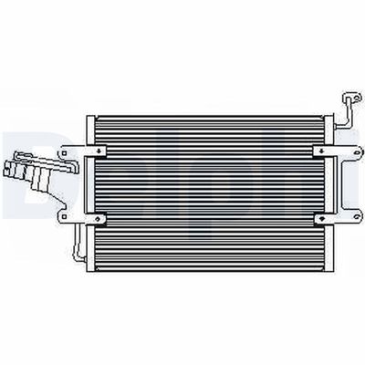 Конденсатор, кондиционер DELPHI TSP0225446