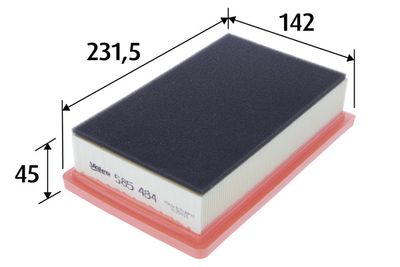 Воздушный фильтр VALEO 585484