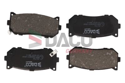 Bremžu uzliku kompl., Disku bremzes DACO 321720