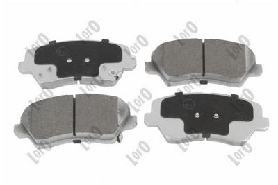 Комплект тормозных колодок, дисковый тормоз ABAKUS 231-01-156