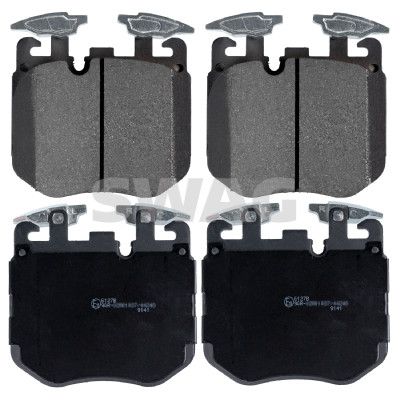 Bremžu uzliku kompl., Disku bremzes SWAG 33 10 7630