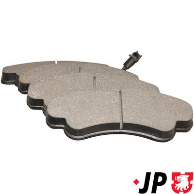 Bremžu uzliku kompl., Disku bremzes JP GROUP 4163601010