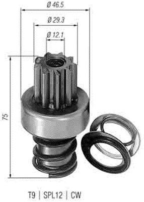 Zobrats, Starteris MAGNETI MARELLI 940113020118
