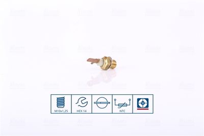 Devējs, Dzesēšanas šķidruma temperatūra NISSENS 207058