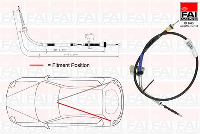 Trose, Stāvbremžu sistēma FAI AutoParts FBC0007