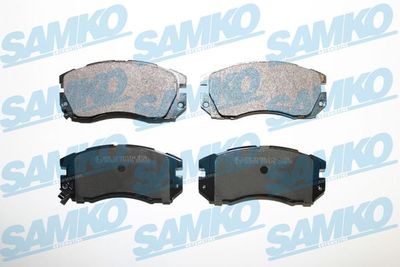 Комплект тормозных колодок, дисковый тормоз SAMKO 5SP479