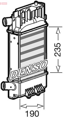 Интеркулер DENSO DIT50012