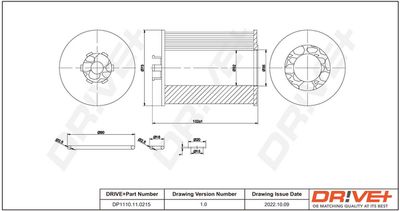 Масляный фильтр Dr!ve+ DP1110.11.0215
