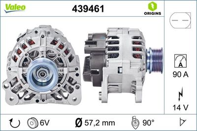 Ģenerators VALEO 439461