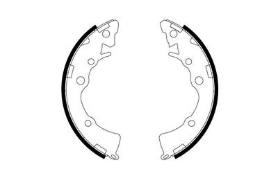 Комплект тормозных колодок TRW GS8812