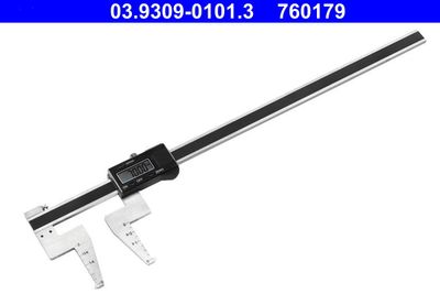 Штангенциркуль ATE 03.9309-0101.3