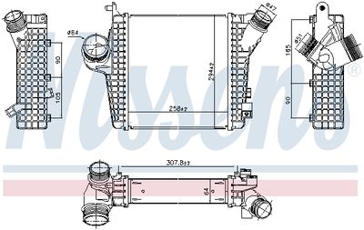 Интеркулер NISSENS 961305