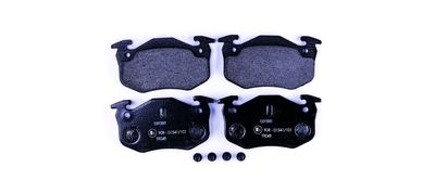 Bremžu uzliku kompl., Disku bremzes HELLA 8DB 355 019-221